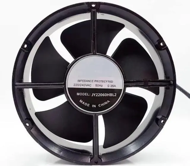 Main image of 220/240V 0.35A 220X220X60MM 2-Wire Cooling Fan