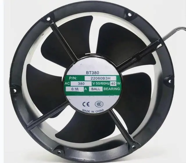 Main image of 380V 0.16A 40W 220X220X60MM 2-Wire Cooling Fan