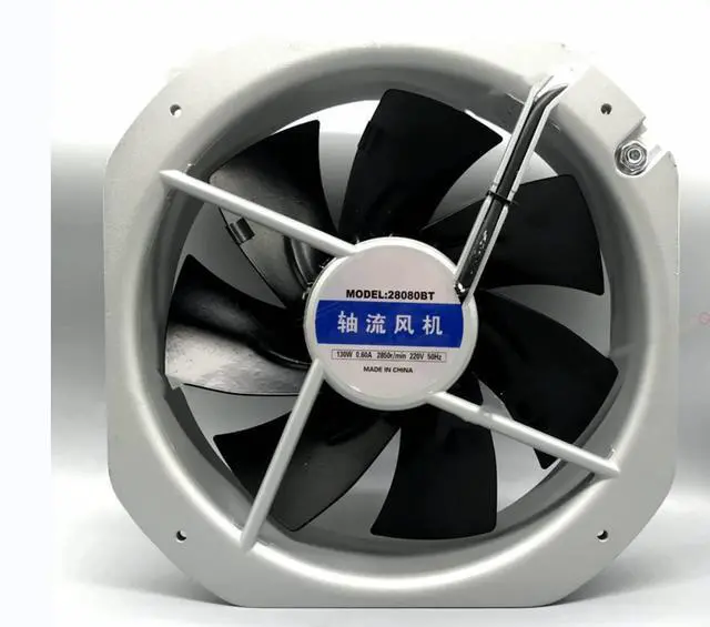 Main image of 220V 0.60A130W 2850RPM 280X280X80MM 2-Wire Cooling Fan