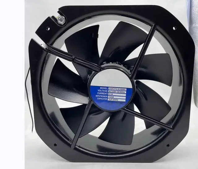 Main image of 220V 0.5A 105W 280X280X80MM 2-Wire Cooling Fan