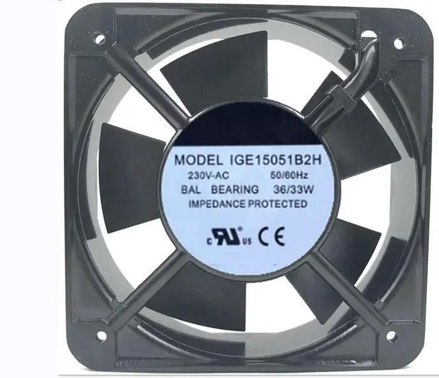Main image of for IGE15051B2H 230V 36/33W 150X150X50MM - Cooling Fan