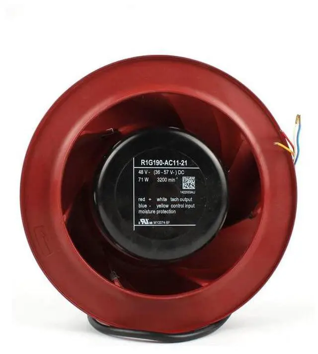 Main image of R1G190-AC11-21 DC48V 71W 3200RPM 4-Wire Cooling Fan