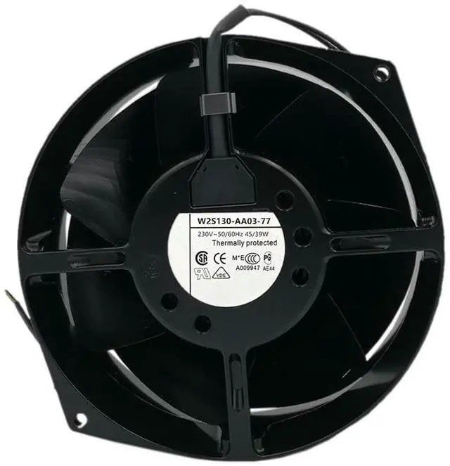 Main image of W2S130-AA03-77 AC230V 17255 45/39W 2 Wire Cooling Fan