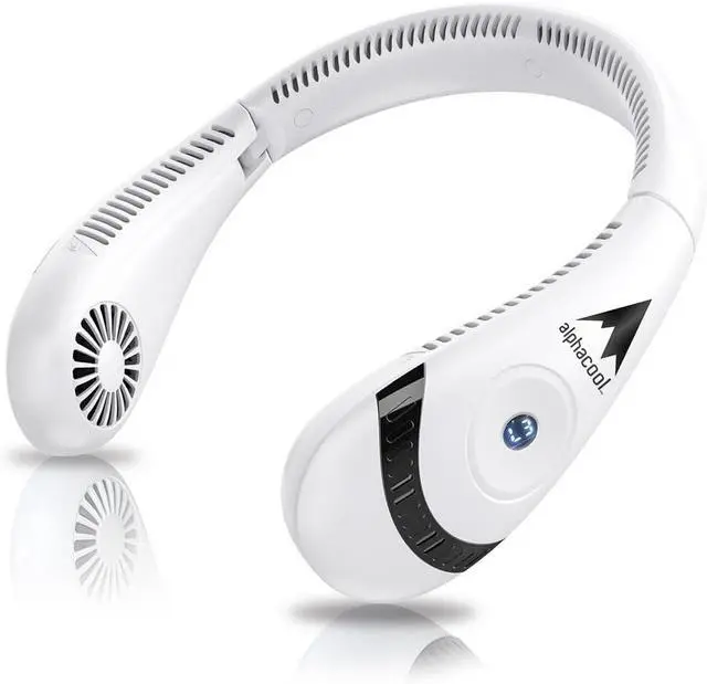 Main image of ALPHACOOL Portable Neck Fan Bladeless Fan Design for Cooling While Running and Hiking Up to 18 Hours of Battery