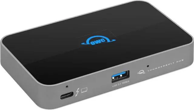 Main image of OWC 5 Port Thunderbolt Hub - 60W Charging, Thunderbolt 4, USB 3.2, Compatible with Macs and PCs