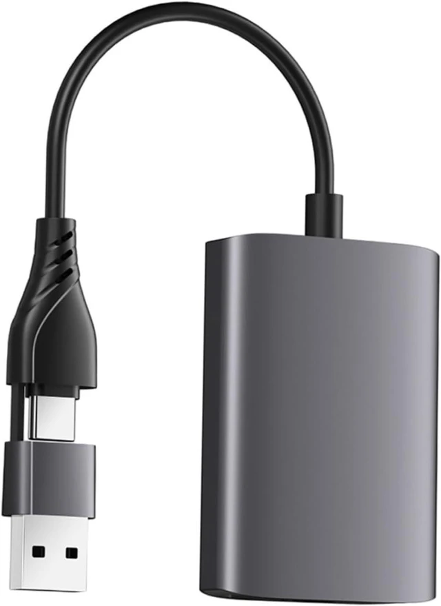 Main image of NUOBESTY Type-c to High Definition Video Converter USB Dual Port Expander for Laptop Computer Supporting Phz