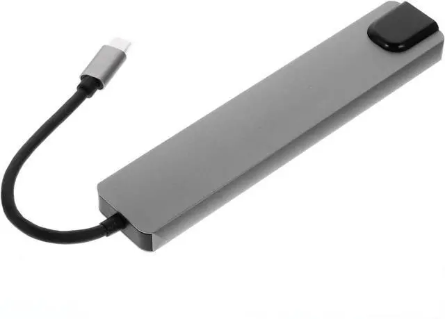 Main image of NUOBESTY USB Type-c Docking Station for Laptop Pd Hub Ethernet Computer Converter for Office and Home Use