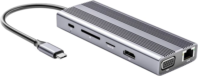 Main image of Gadpiparty Type-c USB Hub Adapter Portable Multi USB Splitter Card Reader Lightweight Data Hub for Laptop and