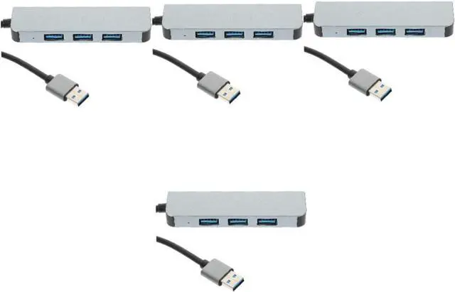 Main image of OSALADI 4pcs USB Hub USB Connector Splitter Expander for Laptop Extra Ports Multiport Adapter