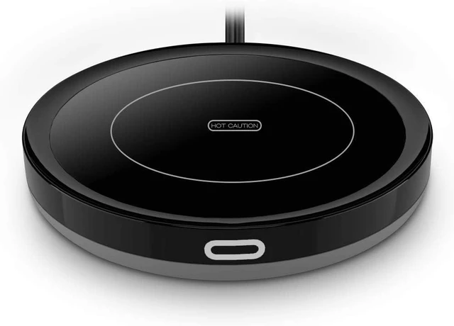 Main image of Smart Coffee Warmer, BESTINNKITS Auto On/Off Gravity-Induction Mug Warmer for Office Desk Use, Candle Wax Cup Warmer Heating Plate (Up to 131F/55C) (Black)