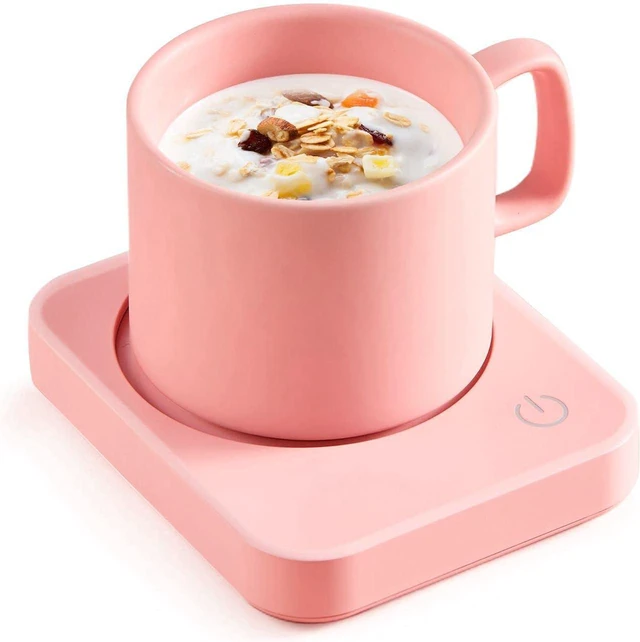 Main image of VOBAGA Mug Warmer for Coffee, Electric Coffee Warmer for Desk with Auto Shut Off, 3 Temperature Setting Smart Cup Warmer for Heating Coffee, Beverage, Milk, Tea and Hot Chocolate (No Cup)