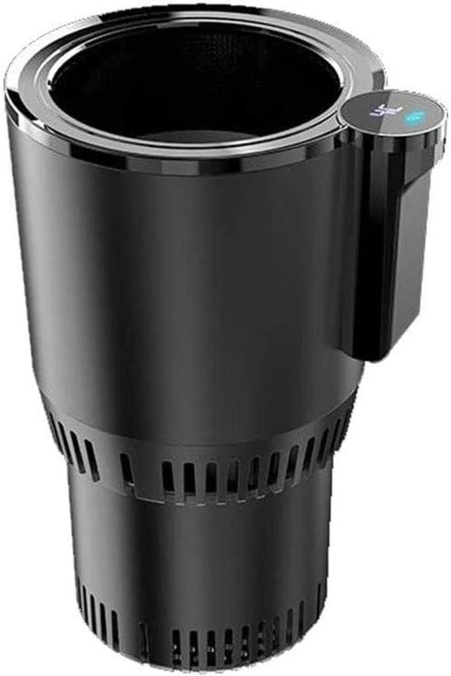Main image of 2-in-1 Smart Car Cup Warmer Cooler, Auto Car Cooling and Heating Cup Mug Holder with LED Temperature Display, Touch Control, Keep Beverage Cool and Warm Fits in Commuter Road Tripper