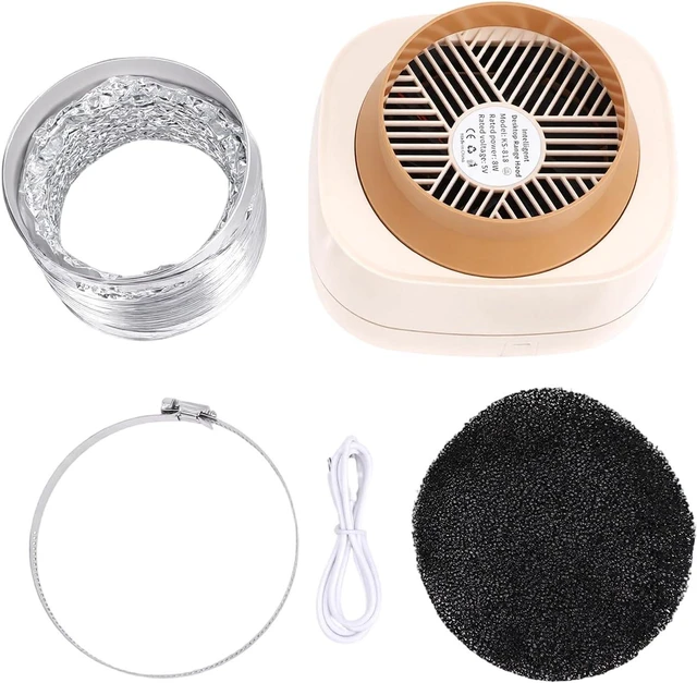 Main image of RIZGHWOY Vent Hood,Portable Rechargeable Foldable Desktop Exhaust Fan Low Noise for Kitchen Dorm Apartment RV BBQ Grilling