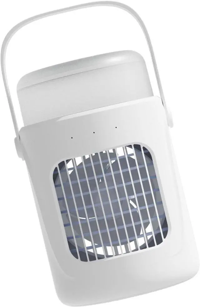 Main image of Space Saving Air Cooling Fan Desktop with 3 Adjustable Speeds ABS Texture Suitable for Bedroom or Use Rechargeable