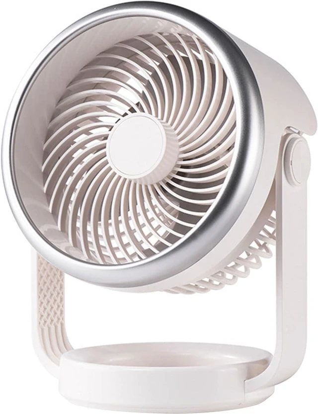Main image of Air Circulators Fan Small Quiet Operating Desk 4 Speed Cooling Floor for Whole Room Bedroom Battery Operated