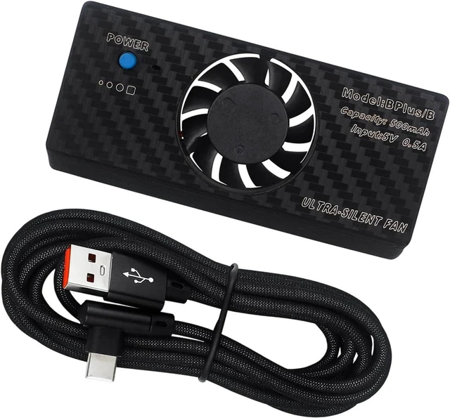 Main image of Super Quiet Portable Fan Condenser for Digital Cameras Efficient Heat Reduction USB Powered Design Works with A6000 Models Portable USB Fan for Camera