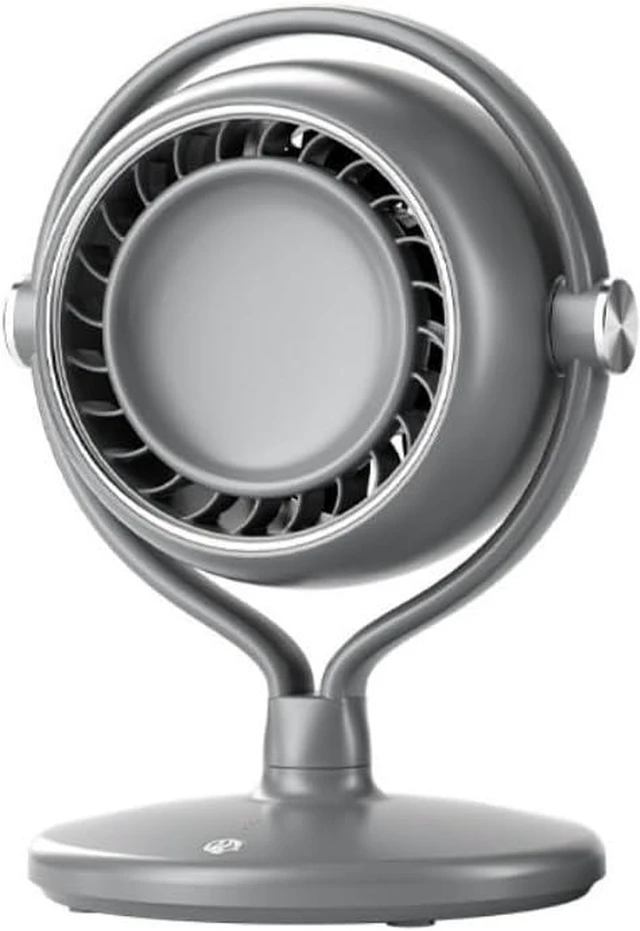 Main image of Series of Bladeless Circulating Quiet Desktop Fans, Stylish Design with Multiple Wind Speeds, Creating a Comfortable and Cool Space -Summer Lifestyle Essentials(Gray)