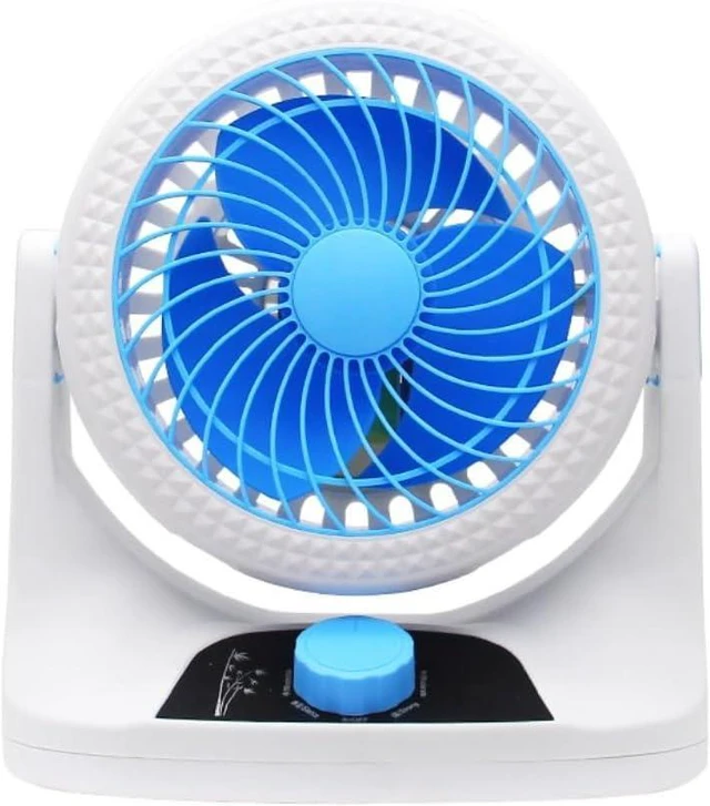 Main image of Series Of Multifunctional Quiet Desktop Electric Fans With Multiple Wind Speed Adjustments, Suitable For Office, Study And Home Environments -Summer Lifestyle Essentials(Sky Blue)