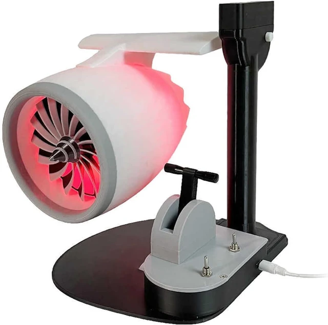 Main image of Small Engine USB Fan with Humidifier Function for Cooling and Decoration in Room or Space Desk Cooling Fan