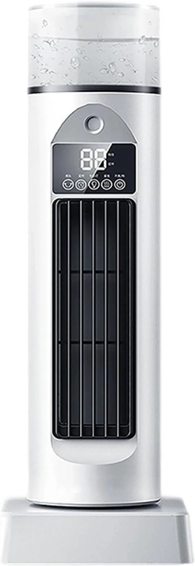 Main image of Bladeless Cooling Fan with 6 Speed Setting USB Powered Child Safe Design Quiet Desk Perfect for Bedroom Desktop Use Space Saving Tower