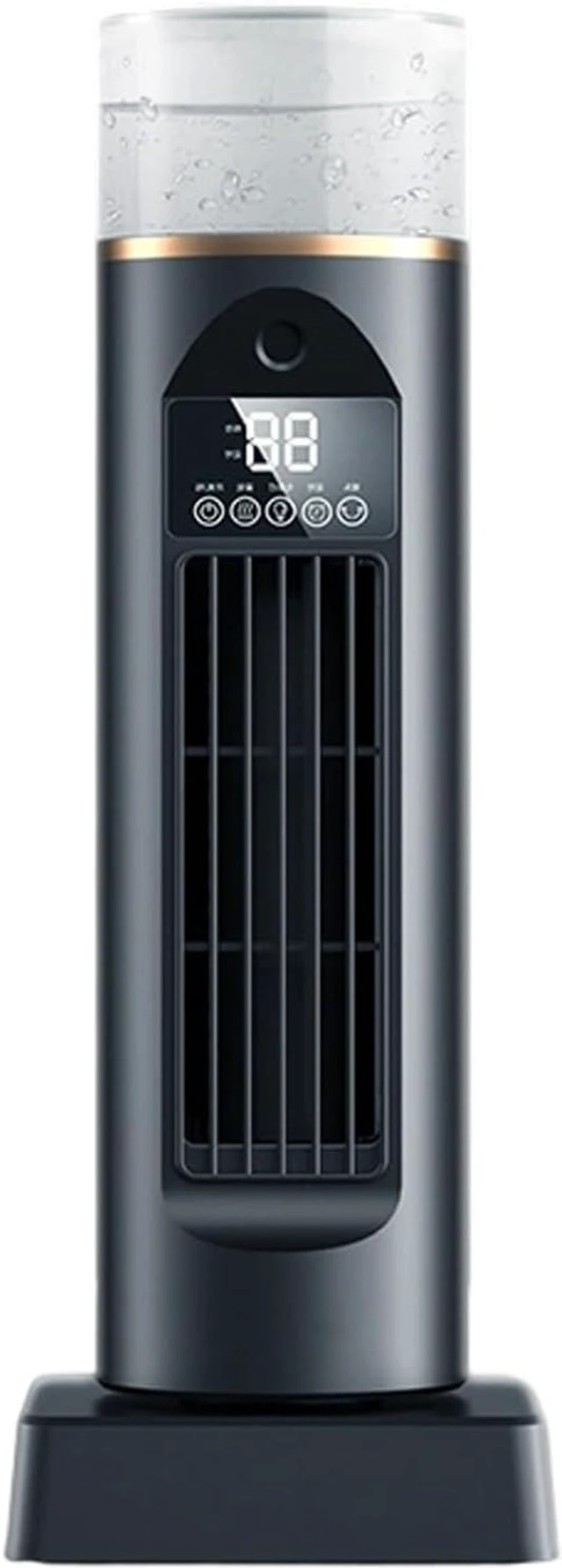 Main image of Bladeless Cooling Fan with 6 Speed Setting USB Powered Child Safe Design Quiet Desk Perfect for Bedroom Desktop Use Space Saving Tower