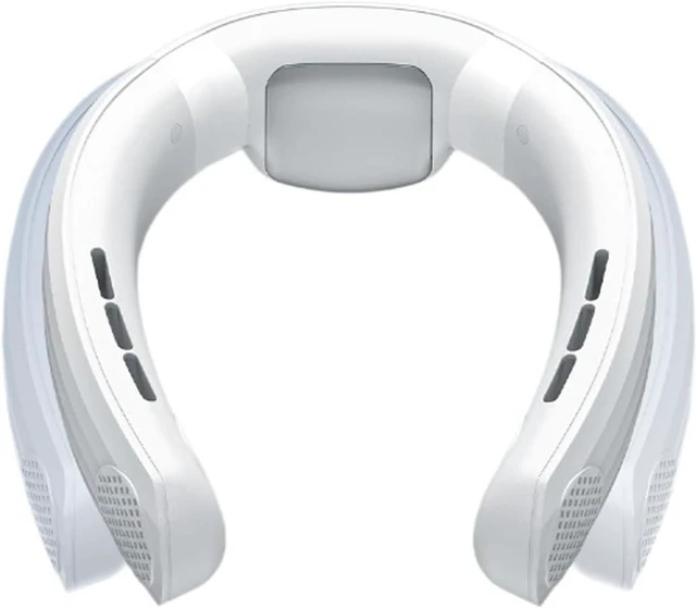 Main image of Wearable Necks Semiconductor Fan with Fast Charging and Adjustable Silicone for All Day Comfort USB Necks Fan