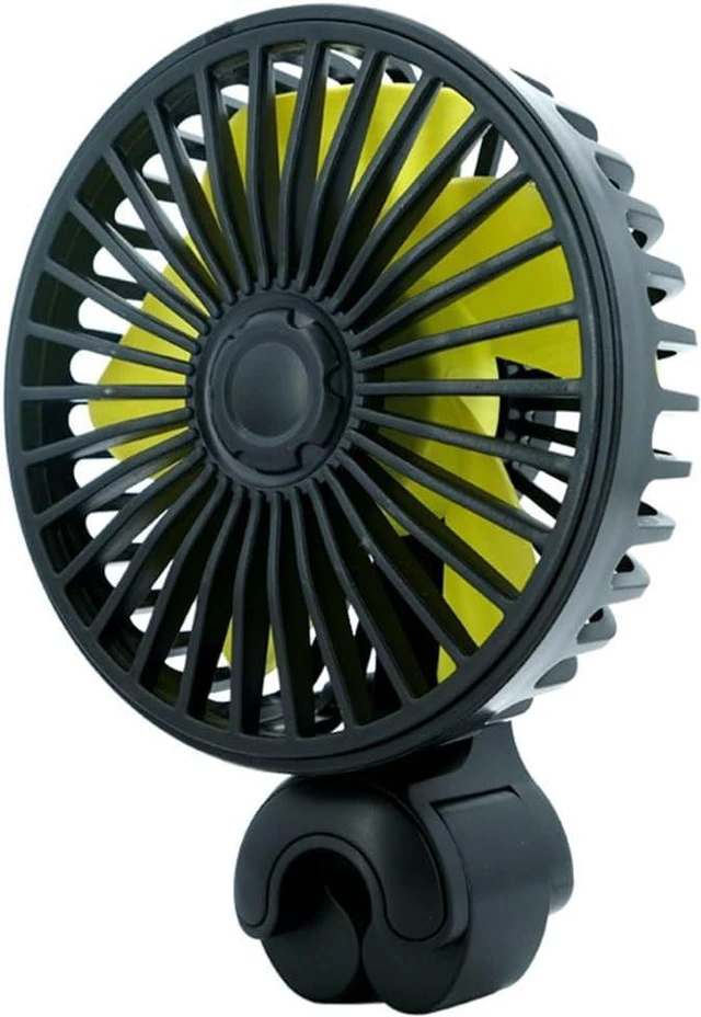 Main image of Car Headrest Fan For Backseat, USB Rear Seat Cooler With Adjustable Angle, Single Head Air Circulation Fan For Sedan SUV Truck