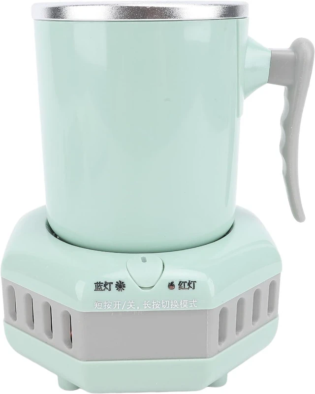 Main image of Electric Cooling Cup, 420ML Fast Cool Down and Heat Up Dual Use Desktop Cup Cooler and Warmer with Auto Shut Off, for Tea Coffee Beverage Party Office Home (US Plug)