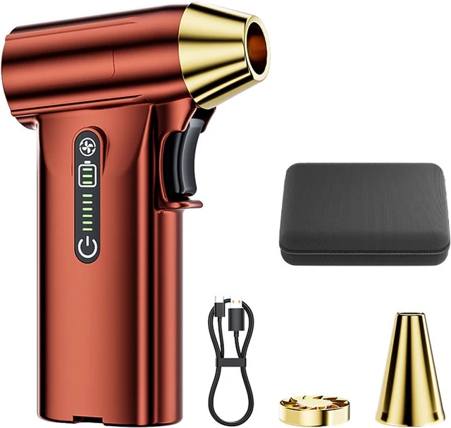 Main image of Outdoor Handheld Fan Rechargeable Cordless Air Blower Powerful 130000RPM Cleaner for Outdoor Rechargeable Cooling Electric Air
