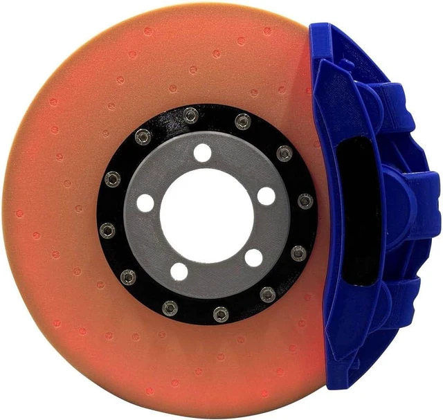 Main image of Energy Efficient Brake Discs Plan LED Night Lamp, Customisable Project, Telework Lighting, Brake Discs LED Night Light, Rechargeable Desk Lamp, Car Design for Car Admirers