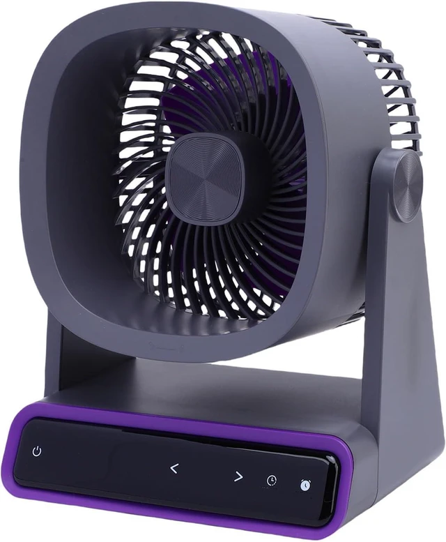Main image of aqxreight Cooling Fan Desktop Or Wall Hanging Touchscreen Quiet Fan for Bedroom Kitchen Office Camping Type 2 Experience It and C Cooling FanDesktop FanTouchscreen FanQuiet FanWall (Type 1)