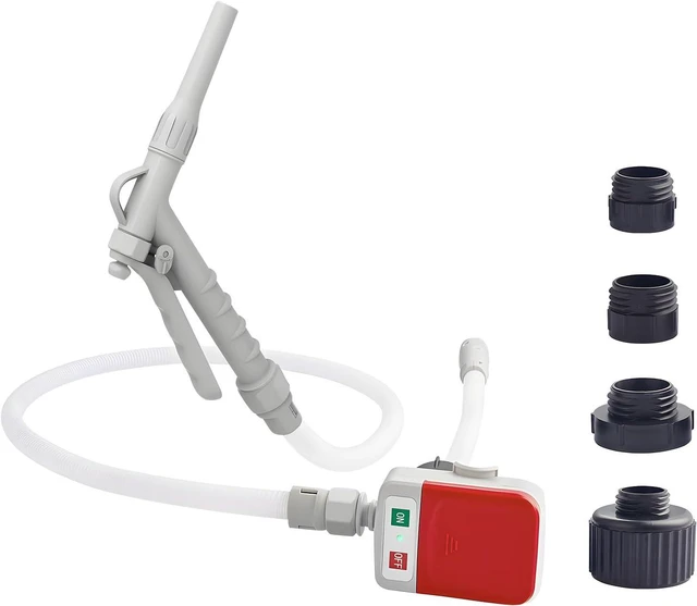 Main image of Manual Close Petroleum Tube Fan USB Create Rechargeable 51 Inch Hose 4 Size Couplers for Coal Transfer Automobiles Boats Tractors Create Battery Coal Transfer Fan