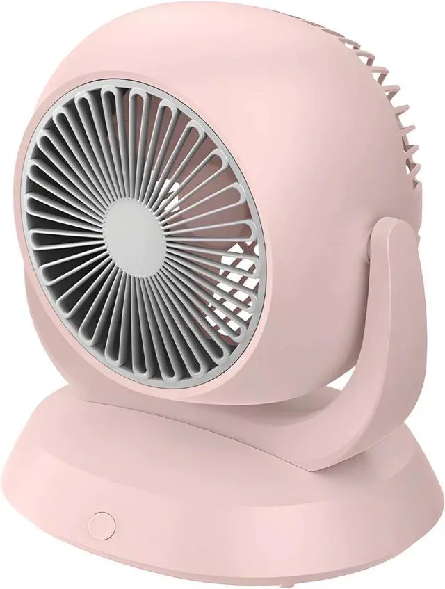 Main image of Rechargeable Usb Fan For Home & Office, Air Circulator With 4 Speed Settings & 180° Adjustable, Quiet Operation, 4000Mah Battery