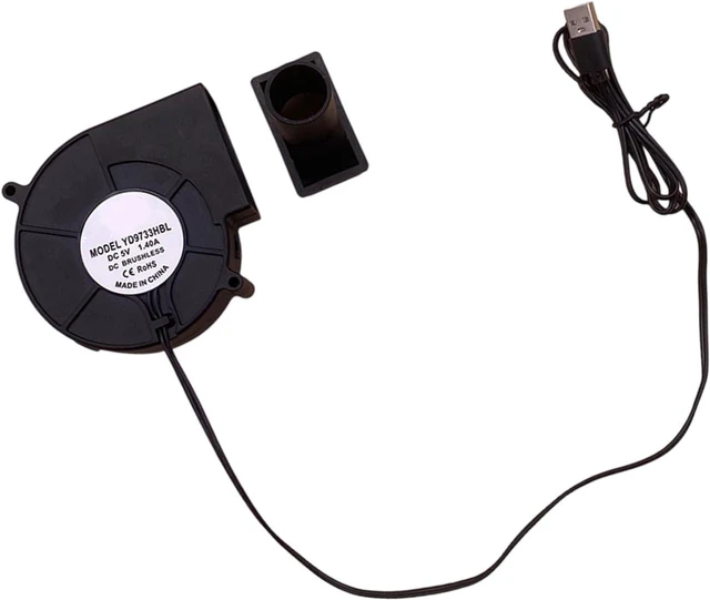 Main image of 3500RPM Centrifugal Fan Air Blower 5V for Effortless Charcoal Ignitions in Barbecues Wood Stove and Outdoor Use Usb Cooling Fan for Electronics