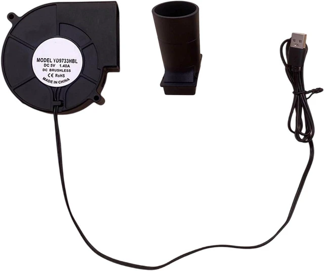 Main image of Fcnjsao 5V Variable Speed Centrifugal Blower Fan for Quick Charcoal Ignitions in Outdoor Grilling and Camping Activities Usb Cooling Fan for Electronics