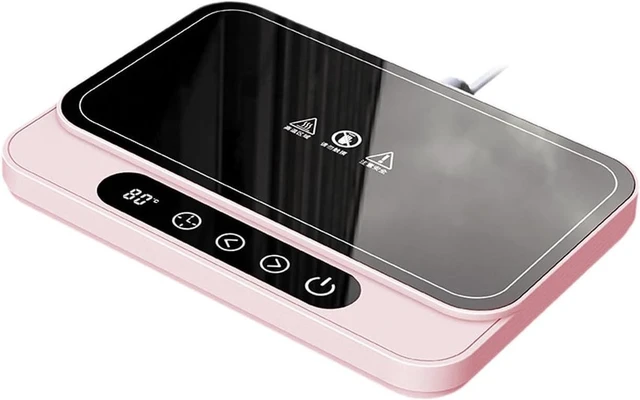 Main image of Coffee Cup Warmer with 9 Temperature Settings for Travel, Dorm Rooms, and Kitchens.