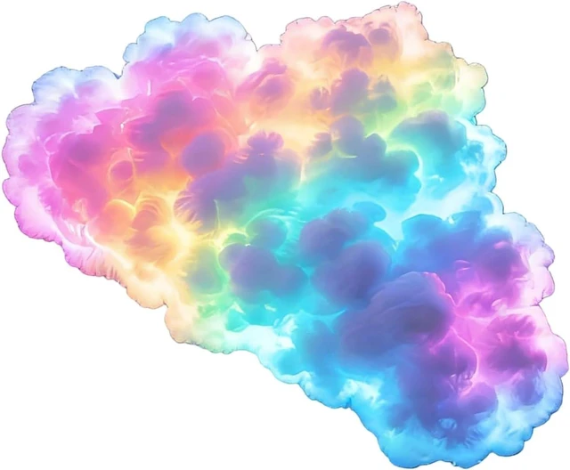 Main image of Cloud LED Light Ceiling USB Thunder Cloud LED Lamp Mood Music Light Desktop Ceiling Bedroom Living Room USB Light