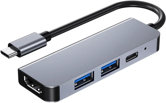 Main image of 4/8 in 1 USB 3.0 Hub for Laptop Adapter PC PD Char 8 Ports Dock Station USB Multi-Port Charging for Multiple Devices Safe Charging(4 in 1 Type-C B)