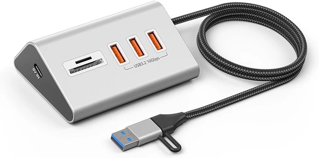 Main image of Lightweight USB a and Type C Hubs with Storage Card Reader 104MB/s Speed for Laptops Tablets PC High Speed Card Reader
