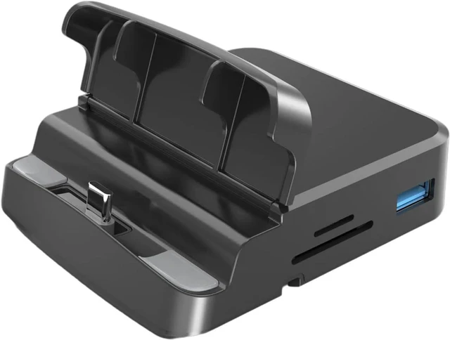 Main image of MultiDevice USB C Docking Station USB C Hubs Data Port Fast Charging Port Memory Card Reader for Enhances Connectivity