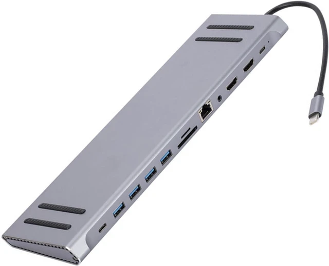 Main image of Docking Station for Laptop | Laptop Dock Multiport Adapter USB Hub - PC USB Extender, Expansion Hub Computer Dock, C Adapter, Type C Dongle