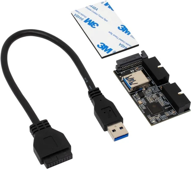 Main image of INEX HUB-09 USB 3.0 Header 2 Distribution Hub