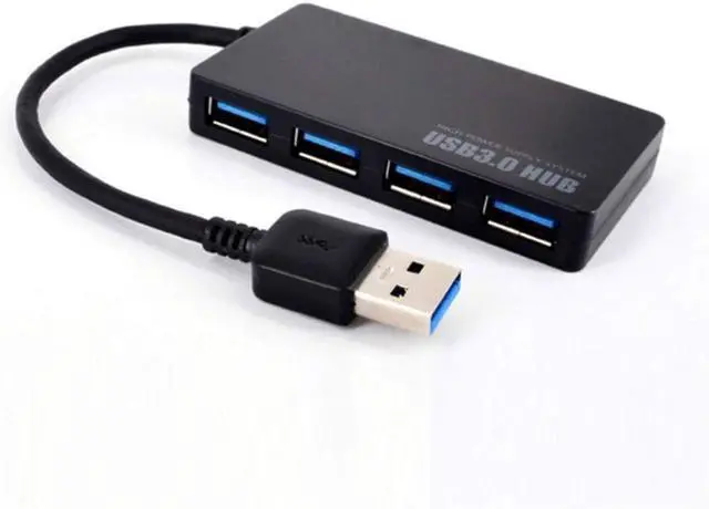 Main image of USB Adapter Ultra-Thin 4-Port USB 3.0 HUB High Speed Indicator Light USB Hub for Multi-Device Computer Laptop USB Splitter