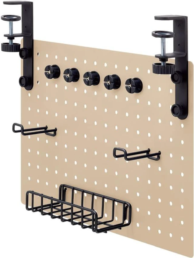 Main image of Kingjim RTB4330-BE Cable Organizer "Route Board" Beige