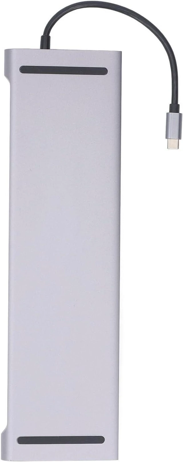 Main image of USB C HUB 11 in 1 Adapter PD Storage Memory Card Reader 5Gpbs USB3.0 VGA 1080P 60HZ 4K 30HZ RJ45 Type C Docking Station LS1055