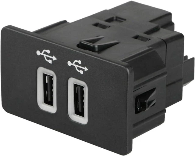 Main image of USB Interfaces Module Automotive Accessories Easy Installation Sync 3 Double Port Hub HC3Z-19A387-E HC3Z-19A387-B Double USB