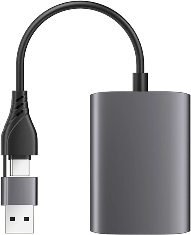 Main image of VALICLUD USB-C to Dual High Definition Video Adapter 1080P60Hz USB 3.0 Hub with Multiple USB Ports for Laptop