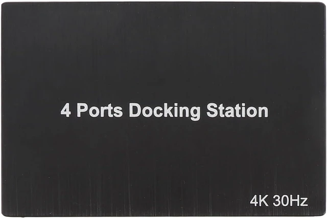Main image of USB to HD Multimedia Interface Hub with 4K 30Hz X 2 + 1080P 60Hz X 2 Displays - Enhance Workflow and Productivity - Wide Compatibility for Different Devices (US Plug)