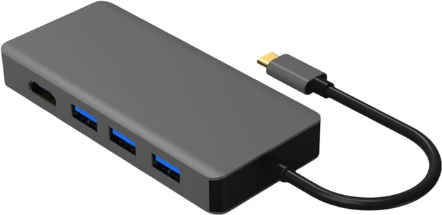 Main image of USB C Hubs USB C Adapter USB3.1 to Video+VGA Converters with Video and for Presentations and Designs Work Converters