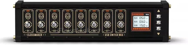 Main image of 8 Port USB Docking Station, 8 Ports USB C Splitter, Convenient Input Ports, Voice Control Function, Laptop Docking Stations, Data Transmission for Phones, Tablets, and Gadgets
